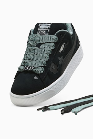 PUMA x HELLO KITTY AND FRIENDS Suede XL Sneakers Women, PUMA Black-Light Moss, extralarge-GBR