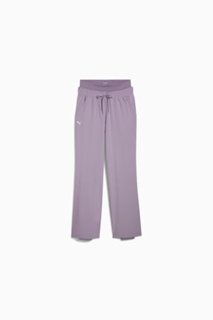 Modest Activewear Wide Leg Training Pants Women, Pale Plum, extralarge-GBR