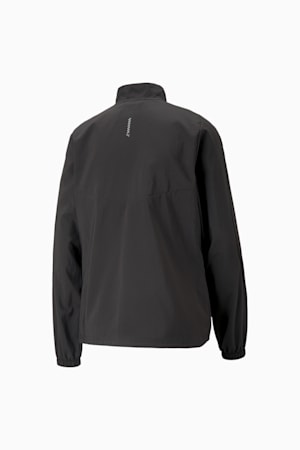 RUN FAVOURITE Woven Running Jacket Women, PUMA Black, extralarge-GBR