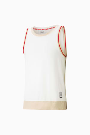 PUMA x CIELE Men's Running Singlet, Frosted Ivory-Granola, extralarge-GBR