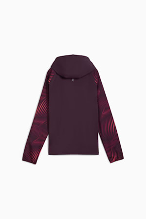 Favourite Velocity Printed Woven Running Jacket Women, Midnight Plum-AOP, extralarge-GBR