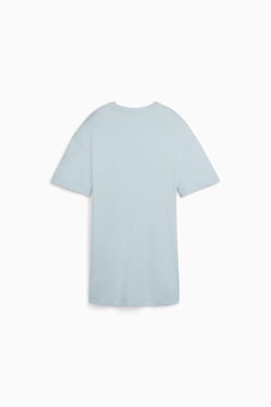 Modest Women's Oversized Training Tee, Turquoise Surf, extralarge-GBR