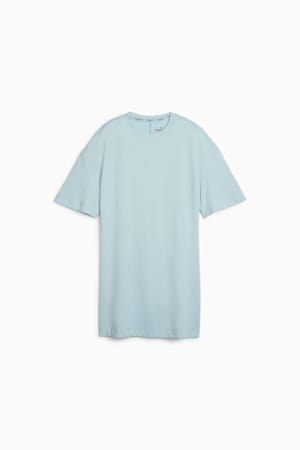 Modest Women's Oversized Training Tee, Turquoise Surf, extralarge-GBR