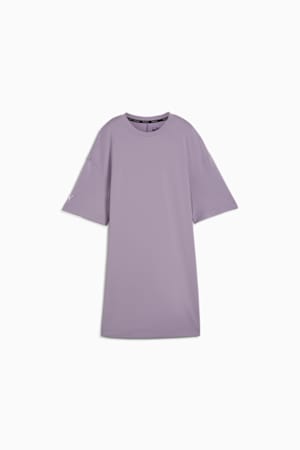 Modest Women's Oversized Training Tee, Pale Plum, extralarge-GBR