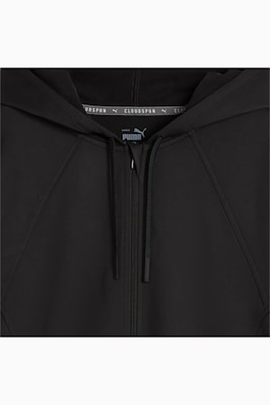 WOMEN'S CLOUDSPUN FULL-ZIP TRAINING HOODIE, PUMA Black, extralarge-GBR