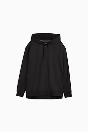 WOMEN'S CLOUDSPUN FULL-ZIP TRAINING HOODIE, PUMA Black, extralarge-GBR