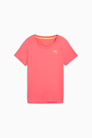 RUN CLOUDSPUN WOMEN'S RUNNING TEE, Sunset Glow, extralarge-GBR