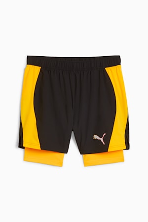 Run Velocity ULTRAWEAVE 2-in-1 Men's Running Shorts., PUMA Black-Sun Stream, extralarge-GBR