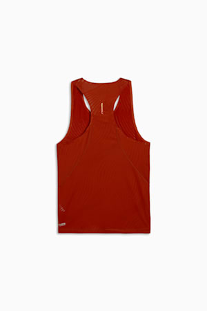 RUN ULTRASPUN Men's Running Singlet, Mars Red-AOP, extralarge-GBR