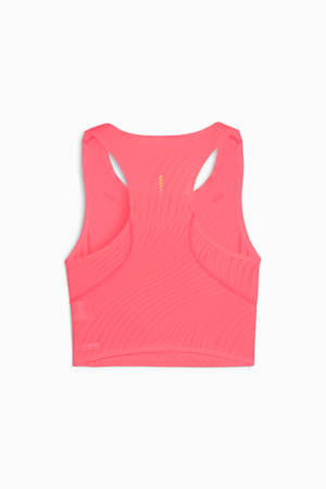 RUN ULTRASPUN Women's Running Crop Top, Sunset Glow-Fireglow, extralarge-GBR