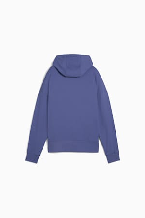 CLOUDPSUN Hoodie Women, Blue Crystal, extralarge-GBR