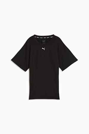 CLOUDSPUN Tee Women, PUMA Black, extralarge-GBR