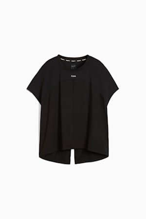 CLOUDSPUN Mix Tee Women, PUMA Black, extralarge-GBR