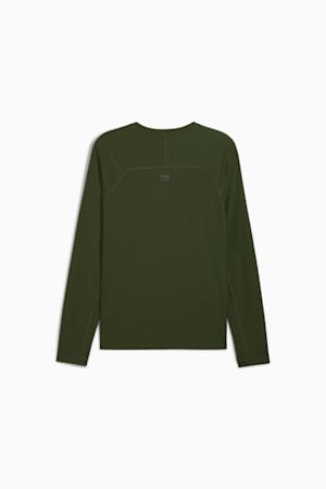 SEASONS Long Sleeve Tee Men, Dark Olive, extralarge-GBR