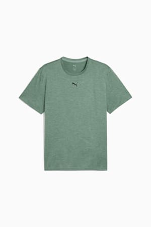 TAD ESSENTIALS Heather Cat Tee Men, Green Moon Heather, extralarge-GBR