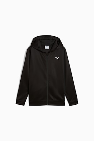 Train All Day Essentials Full-Zip Jacket Youth, Puma Black, extralarge-GBR