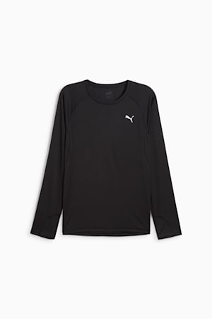 VELOCITY Long Sleeve Running Top Men, PUMA Black, extralarge-GBR
