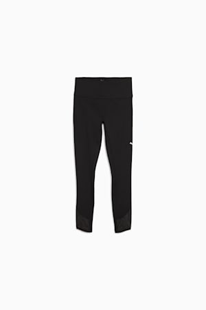 CLOUDSPUN Soft Mesh High-Waisted 7/8 Tights Women, PUMA Black, extralarge-GBR