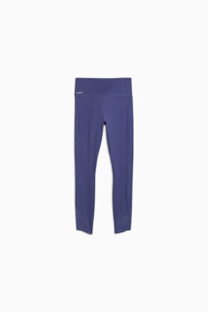 CLOUDSPUN Soft Mesh High-Waisted 7/8 Tights Women, Blue Crystal, extralarge-GBR