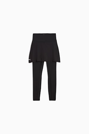 MODEST 2-in-1 Running Tights Women, PUMA Black, extralarge-GBR