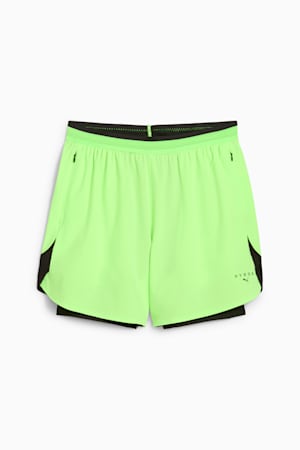 PUMA x HYROX 2-in-1 Training Shorts Men, Green Glare, extralarge-GBR