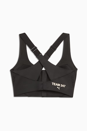 PUMA x REPRESENT 247 Zip Bra Women, PUMA Black, extralarge-GBR