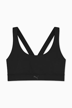 TRAIN Mid-Impact Bra Women, PUMA Black, extralarge-GBR