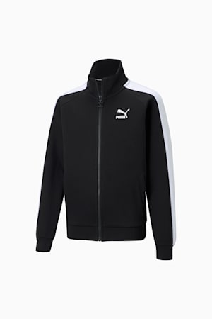 Iconic T7 Track Jacket Youth, Puma Black-Puma White, extralarge-GBR