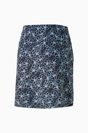 PWRMESH Island Flower Golf Skirt Women, Navy Blazer-Bright White, extralarge-GBR