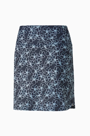 PWRMESH Island Flower Golf Skirt Women, Navy Blazer-Bright White, extralarge-GBR