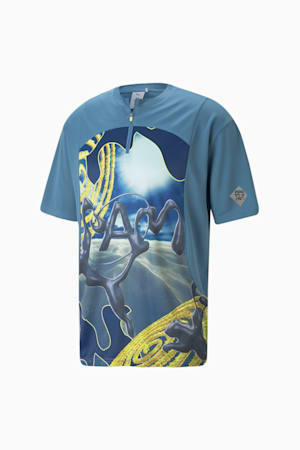 PUMA x PERKS AND MINI Active Printed Tee, Stellar, extralarge-GBR