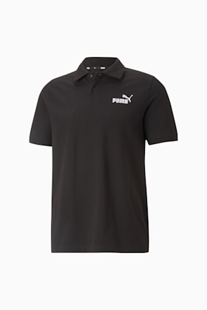 Essentials Pique Polo Shirt Men, Puma Black, extralarge-GBR