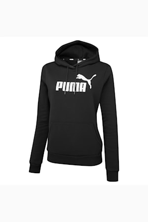 Essentials Logo Hoodie Women, Puma Black, extralarge-GBR