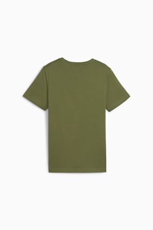 Essentials Logo Tee Youth, Olive Green, extralarge-GBR