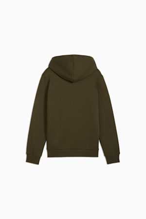 Essentials Big Logo Hoodie Youth, Dark Olive, extralarge-GBR