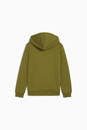 Essentials Big Logo Hoodie Youth, Olive Green, extralarge-GBR