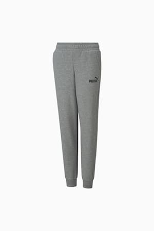 Essentials Logo Pants Youth, Medium Gray Heather, extralarge-GBR