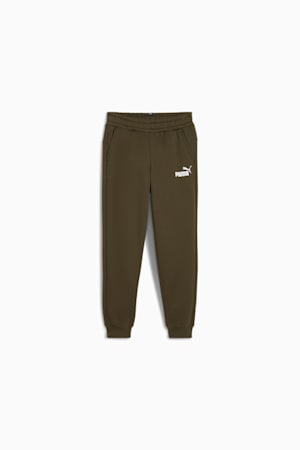 Essentials Logo Pants Youth, Dark Olive, extralarge-GBR