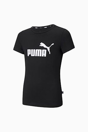 Essentials Logo Tee Youth, Puma Black, extralarge-GBR