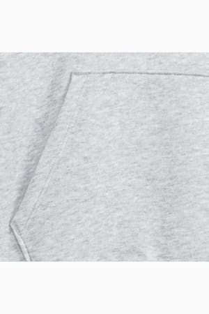 Essentials Logo Hoodie Youth, Light Gray Heather, extralarge-GBR