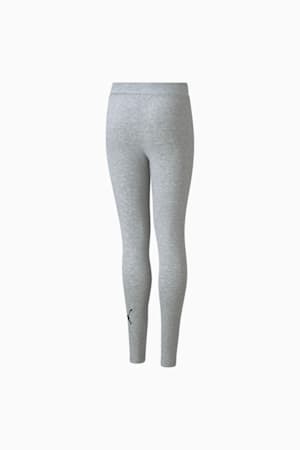Essentials Logo Leggings Youth, Light Gray Heather, extralarge-GBR