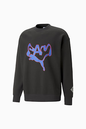 PUMA x PERKS AND MINI Crewneck Sweatshirt, PUMA Black, extralarge-GBR