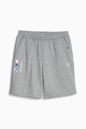 BMW M Motorsport Essentials Fleece Shorts, Medium Gray Heather, extralarge-GBR