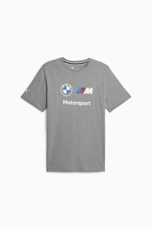 BMW M Motorsport ESS Logo Tee, Medium Gray Heather, extralarge-GBR