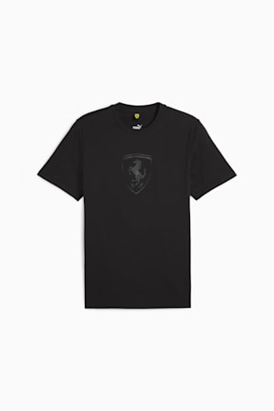 Scuderia Ferrari Race Big Shield Men's Motorsport Tonal Tee, PUMA Black, extralarge-GBR