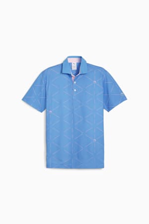 PUMA x Arnold Palmer Geo Men's Polo, Blue Skies, extralarge-GBR