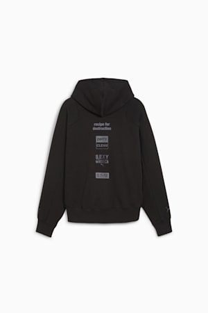 PUMA x PLEASURES Hoodie, PUMA Black, extralarge-GBR