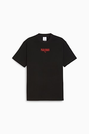 PUMA x PLEASURES Graphic Tee, PUMA Black, extralarge-GBR