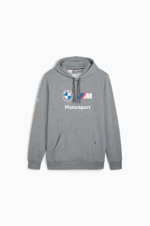 BMW M Motorsport ESS Men's Hoodie, Medium Gray Heather, extralarge-GBR