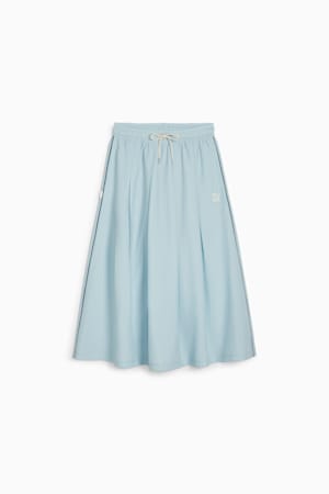 INFUSE Pleated Midi Skirt Women, Turquoise Surf, extralarge-GBR